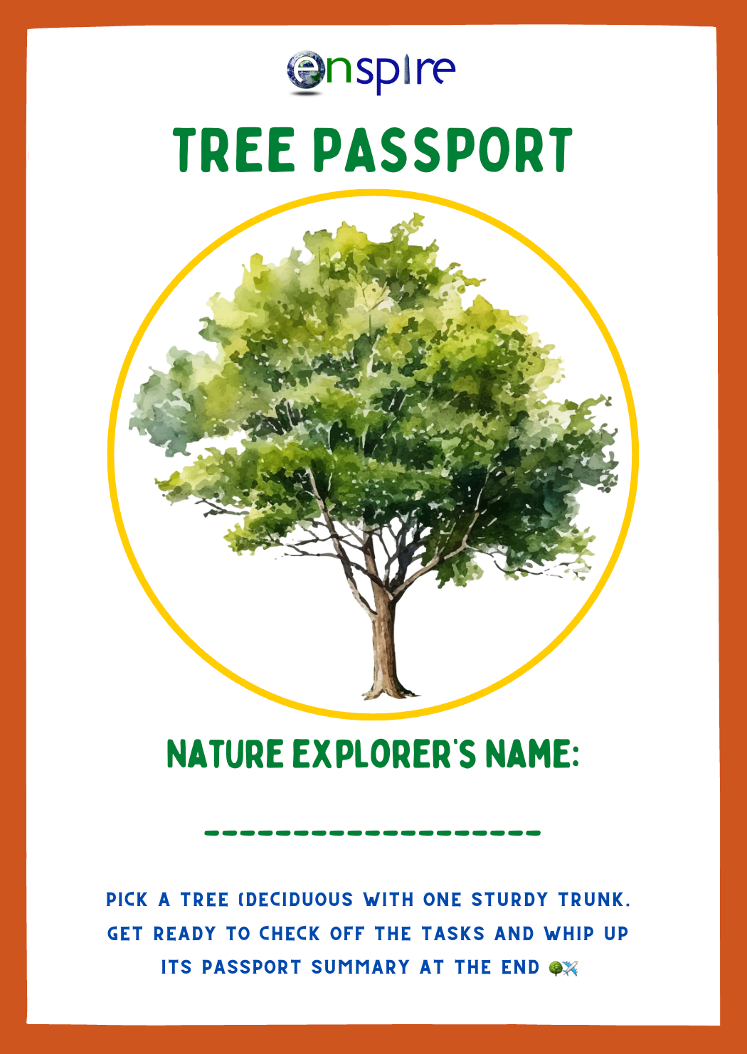 Explore Tree Program Terrific Tree Explorer Kit – Enspire | Schools | Families