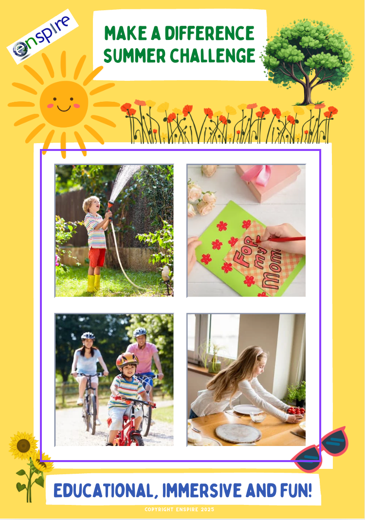 'Make a Difference Summer Challenge' for children