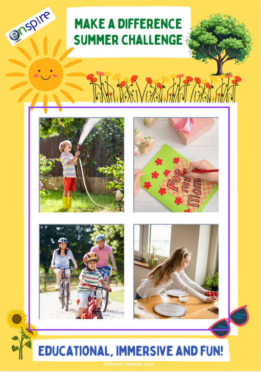 'Make a Difference Summer Challenge' for children